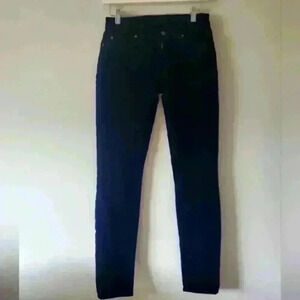 7 for  all mankind black corduroy pants size 26
